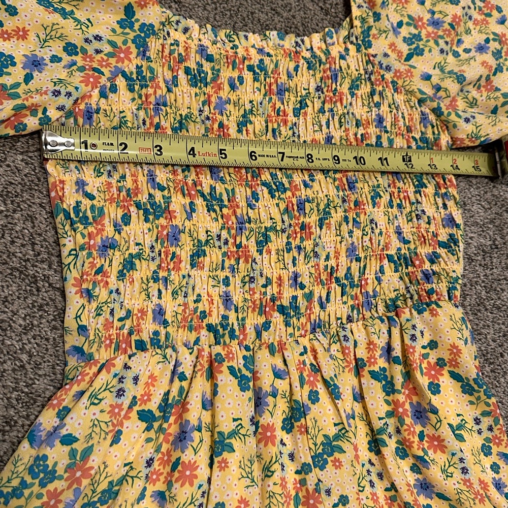 Sienna Sky Floral Yellow Dress - Picture 10 of 13